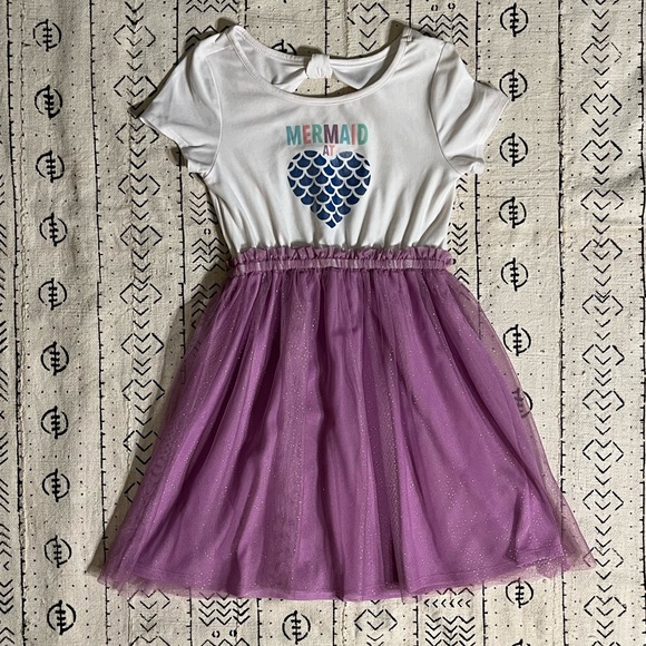 P.S. By Aeropostale Mermaid At Heart Kids Dress - Picture 1 of 3